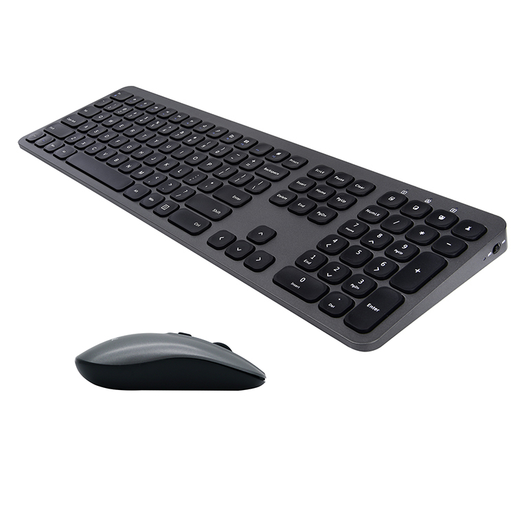 Promosi Kompatibilitas Sempurna dengan Tombol Numerik Tombol Multimedia Keyboard dan Mouse Nirkabel