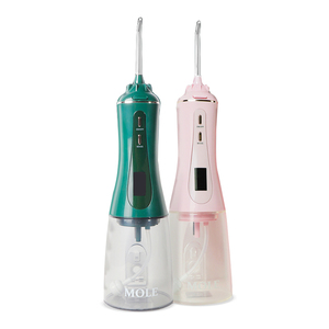 Hydrocureur dentaire portable à <span class=keywords><strong>jet</strong></span> <span class=keywords><strong>d</strong></span>'<span class=keywords><strong>eau</strong></span> avec écran LCD OLED numérique de 350 ml, 150 psi, pour le nettoyage buccal - Product Image 2