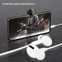 Écouteurs intra-auriculaires filaires de type C HiFi personnalisés OEM ODM avec micro pour téléphone portable, vente en gros