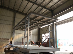 हाइड्रोलिक डबल सिलेंडर कार लिफ्ट <span class=keywords><strong>3</strong></span> टी उठाने की क्षमता स्थिर कैंची वाहन परिवहन लिफ्ट - Product Image 5