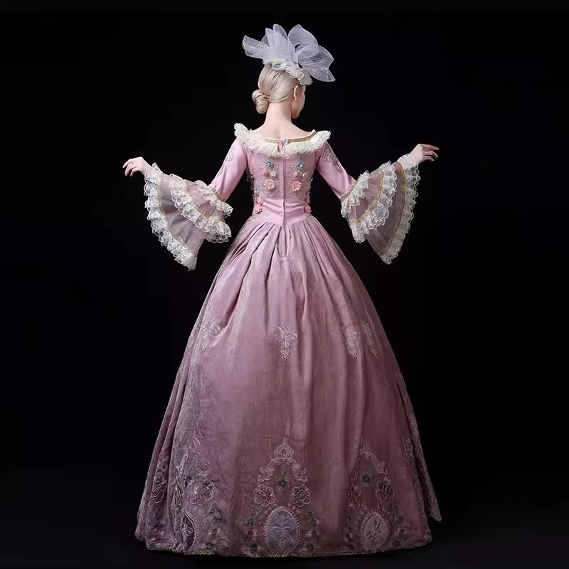 royal purple dress Romanticist Square Neck Dress in Royal Purple Cotton Needlecord – The Array