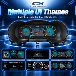 Para Skoda <span class=keywords><strong>Yeti</strong></span> Plataforma PQ 2013-2017: Reemplazo Plug and Play del Panel de Instrumentos Digital con Carplay y Velocímetro - Product Image 3