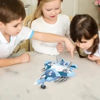 Juguete de Avión de Simulación con Inercia, Modelo Deslizante, para Niños Pequeños, Juguete Educativo de Vehículo