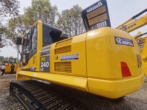 Komatsu pc240lc excavadora mediana 90% nueva maquinaria y equipo de construcción de segunda mano - Product Image 4