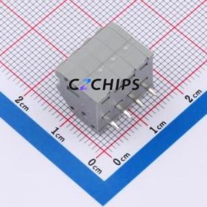 250-104 Spring Terminal Block Through hole Component (THT),P=3.5mm Connector 1x4P 3.5mm Gray 4P - Product Image 2