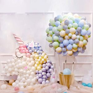 Paquete de 200 Globos Pastel de 5 Pulgadas, Colores Primaverales del Arcoíris, Pequeños Globos Macaron de Látex de Colores Variados, Surtidos, para Navidad y Pascua - Product Image 3