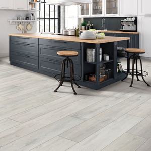 Suelo Laminado FYCY Click System de MHDF/HDF/MDF, AC3 Económico, Diseño Espiga, Acabado Mármol Sensa, Alto Brillo, Tecnología Alemana - Product Image 5