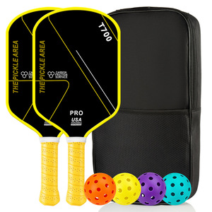 CZFIT Vente en gros de raquettes de pickleball de haute qualité, légères, portables, tendance, écologiques, en fibre de carbone durable, avec noyau en nid d'abeille - Product Image 2