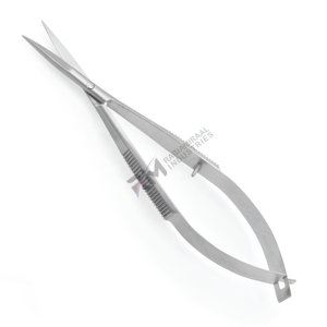 Ciseaux à sourcils incurvés en acier inoxydable couleur plasma, pointe affûtée, outil de beauté, ciseaux de maquillage pour droitiers, pour le soin des sourcils - Product Image 3