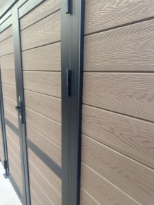 แผงรั้วไม้เทียม WPC ประกอบง่าย สไตล์โมเดิร์น ผิวลายไม้ ความสูง 6 ฟุต ได้รับการรับรองมาตรฐาน CE สำหรับใช้งานภายนอกบ้านพักตากอากาศ - Product Image 5