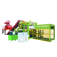 Machine automatique de fabrication de briques de construction Qt 10-15 Dongfeng pour usage domestique, pour blocs creux en béton, ciment, argile et sable, avec nouveau moule et moteur