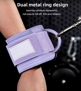 Oferta Especial: Correa de Tobillo de Fibra Ultrafina Personalizada para Gimnasio, Accesorios de Fitness para Mujer, Protección para Máquinas de Cable - Product Image 4