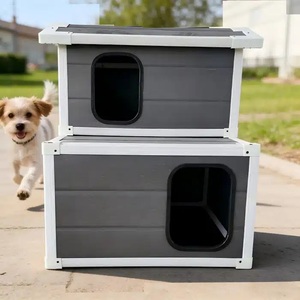 Casas para Perros y Gatos <span class=keywords><strong>de</strong></span> <span class=keywords><strong>Plástico</strong></span> PP Resistente al Agua <span class=keywords><strong>de</strong></span> Alta Calidad para Exteriores, Jaulas <span class=keywords><strong>de</strong></span> <span class=keywords><strong>Plástico</strong></span> para Mascotas <span class=keywords><strong>de</strong></span> 4x4 Pies, Casas Grandes para Mascotas <span class=keywords><strong>de</strong></span> Interior - Product Image 5