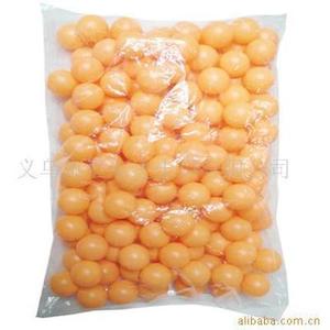 Balle de tennis de table ABS <span class=keywords><strong>prix</strong></span> de gros d'usine 40 mm <span class=keywords><strong>jeu</strong></span> de balle de tennis de table blanc et orange sans couture et utilisation quotidienne - Product Image 2