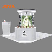 Kiosque de parfum de conception de comptoir de magasin de présentoir de parfum pour le centre commercial