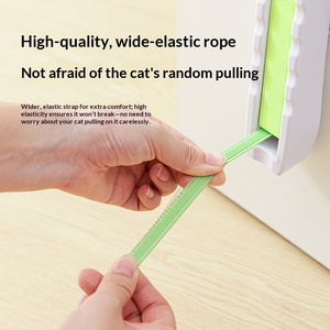 Giocattolo Interattivo Automatico per Gatti da Interno in ABS con Motivo Cartone Animato, 3-in-1 con Corde per Caccia e Innesco, 360 Prey - Product Image 2