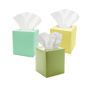 Oem & ODM siêu mềm thân thiện với môi 2-3 ply Trinh gỗ bột giấy mặt mô trong <span class=keywords><strong>Cube</strong></span> hộp cho nhà du lịch & thể thao sử dụng - Product Image 1