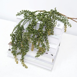 Flor carnosa <span class=keywords><strong>de</strong></span> hierba artificial <span class=keywords><strong>de</strong></span> amaranto verde <span class=keywords><strong>de</strong></span> plástico artificial <span class=keywords><strong>al</strong></span> <span class=keywords><strong>por</strong></span> <span class=keywords><strong>mayor</strong></span> <span class=keywords><strong>de</strong></span> calidad superior para decoración del hogar <span class=keywords><strong>de</strong></span> bodas - Product Image 4