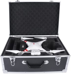 Mang Trường Hợp Nhôm Cứng Du Lịch Bảo Vệ Trường Hợp Cho <span class=keywords><strong>DJI</strong></span> <span class=keywords><strong>Phantom</strong></span> 4 / <span class=keywords><strong>3</strong></span> Chuyên Nghiệp Tiên Tiến Tiêu Chuẩn Drone <span class=keywords><strong>Quadcopter</strong></span> - Product Image 3