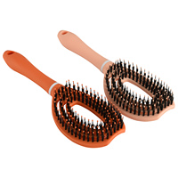 <strong>Best</strong> <strong>Sell</strong> <strong>Boar</strong> <strong>Bristle</strong> Plastic Curved Detangling <strong>Hair</strong> Combs for Fast Drying