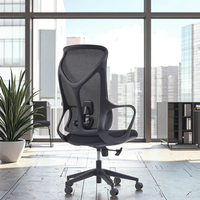 Mobilier de bureau chaise de bureau dossier haut chaise de bureau pivotante moderne gestionnaire maille inclinable chaise d'ordinateur ergonomique réglable