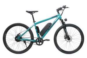 Vélo de montagne tout-terrain avec moteur arrière intégré, pneu 27,5*2,10, moteur brushless 36V 250W, batterie lithium 15Ah dissimulée, 7 vitesses, étanche - Product Image 3