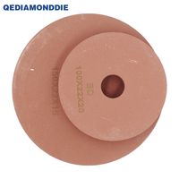 Meule diamantée BD avec liaison en caoutchouc, forme coupelle, abrasif fin, haute efficacité pour le meulage des bords de verre