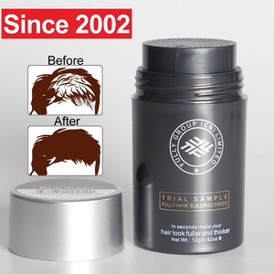 FULLY Fabricante Muestra gratis Queratina Polvo para el cabello Etiqueta privada Fibras de construcción del cabello para el corrector de pérdida de cabello - Product Image 3