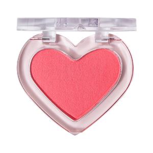 Vente chaude maquillage nu mat pour les femmes transfrontalière sans Logo poudre minérale naturel Orange Rouge Contour fard à joues en forme de coeur - Product Image 5