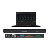 Processeur audio professionnel, mixeur numérique 8 canaux, matrice audio