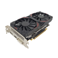 Nouvelle carte graphique pour station de travail RX580 8 Go de RAM 8 Go 2048SP Ventilateur GPU 588 Radeon 2048SP