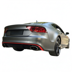 Vinilo Satinado Gris Cromo Mate para Envolver Automóviles, Adhesivo Gráfico para el Exterior del Vehículo - Product Image 1