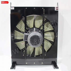 Enfriador de Aceite Hidráulico Serie HM-<span class=keywords><strong>DJ</strong></span> 100L 150L 250L 300L 450L con Núcleo de Radiador de Aluminio y Ventilador para Enfriamiento de Equipos Pesados - Product Image 3