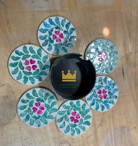 Posavasos de Ratán Azul Modernos y Ecológicos para Vajilla, Bajo MOQ, de Vietnam, en Oferta - Product Image 3