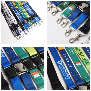 <b>Lanyards</b> With Logo Custom Printed <b>Polyester</b> Sublimation Strap Low Shipping Cost Manufacturer Neck Tool - Product Image 6