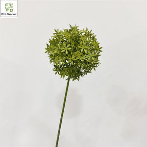 كرات زهور الأليوم الاصطناعية الكبيرة العملاقة باللون الأرجواني لتزيين طاولات حفلات الزفاف وتنسيقات الزهور المركزية لخريف 2024 - Product Image 6