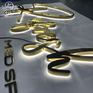 Ngoài trời trong nhà Acrylic loại kênh thư ký 3D LED Backlit dấu hiệu kinh doanh với chất lượng cao - Product Image 5