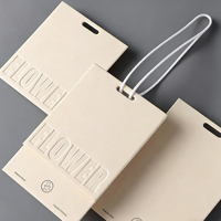 Etiquetas de Papel Reciclable de 800g con Grabado de Lujo, Personalizables con Logotipo de Marca para Prendas