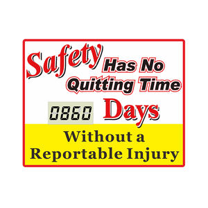 CHEETIE CP01 LED <span class=keywords><strong>Digi</strong></span> Day Electronic Scoreboard Days Counter Display sin accidente - Product Image 3