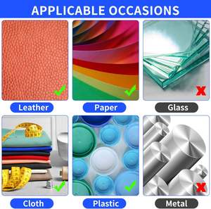 36 paquetes de cuchillas de corte rotativas cuchillas de repuesto compatibles con <span class=keywords><strong>Fiskars</strong></span> Olfa Martelli Truecut <span class=keywords><strong>Cutter</strong></span> para cuero de retazos - Product Image 4