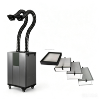 Hotte d'aspiration de laboratoire pour poste de travail / Extracteur de fumée pour machine de gravure laser à fibre