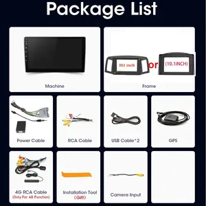 Android 12 CarPlay Android Auto <span class=keywords><strong>Radio</strong></span> pour JEEP Grand Cherokee 2004 2005 2006 2007 4G WiFi Car Multimedia GPS Navigation 2din HU - Product Image 6