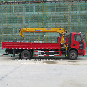 Nuovo Camion FAW con Caricatore Autonomo, Piattaforma Idraulica, Gru e Trasportatore di Mattoni - Product Image 4