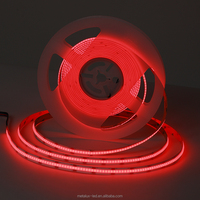 Bande LED COB RGBW à haute luminosité 896 LED 24V Flexible 5m Rouleau découpable pour cinéma maison Mur multimédia Éclairage de chambre à coucher