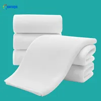 Sublimation Blank Towels DIY Microfiber Kitchen Towels 32x12 Inch White  Thick Dish Drying Towel Tea Towel Absorbent Soft Polyester Towel for