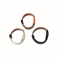 Bandjoy OEM Vente en gros de bracelets de montre en cuir véritable souple avec fermoir magnétique, bracelets de remplacement sportifs pour Google Fitbit Air
