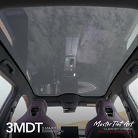 Película Inteligente para Ventanas de Auto 3MDT Xiaomi SU7 Negra, Autoregenerable, con Protección UV y Privacidad para Parabrisas, Vidrios Laterales y Techo Solar