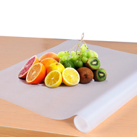 Tapis de réfrigérateur antidérapants lavables en EVA, tapis de tiroir en plastique, doublure imperméable pour armoires, étagères de bureau et tiroirs de salle de bain