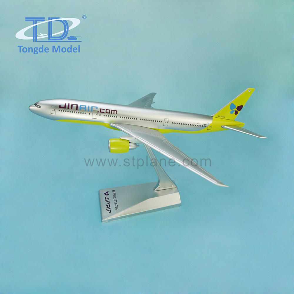 Jin Air Boeing 777-200 1/200スケール Jin Air Boeing 777-200 1/200