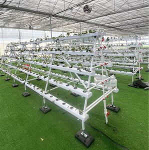 Sistema Hidropónico de Tubería de PVC, Sistemas de Cultivo Hidropónico Verticales y Horizontales Personalizados, Agricultura <span class=keywords><strong>NFT</strong></span>, Canal <span class=keywords><strong>NFT</strong></span> - Product Image 1
